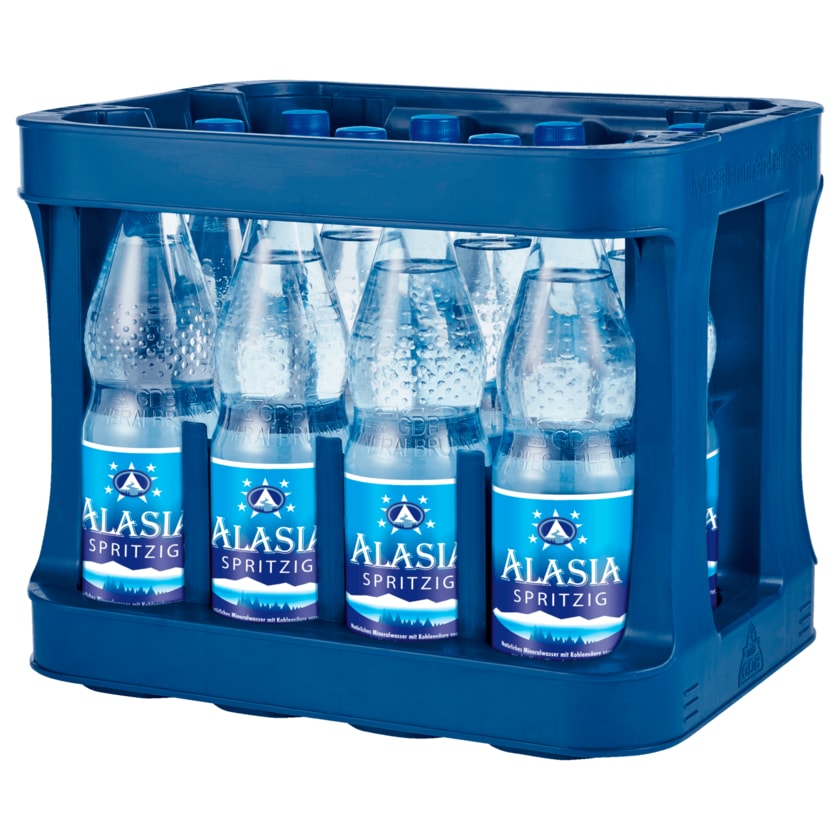 Alasia Mineralwasser spritzig 12x1l